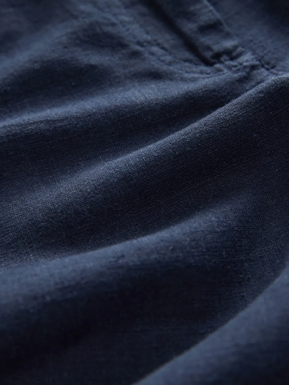Shorts*Next - Bermuda van linnenmix Marineblauw