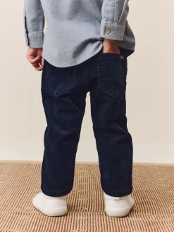 Broeken En Chino's|Next - Corduroy broek (3 mnd- 7 jr) Marineblauw