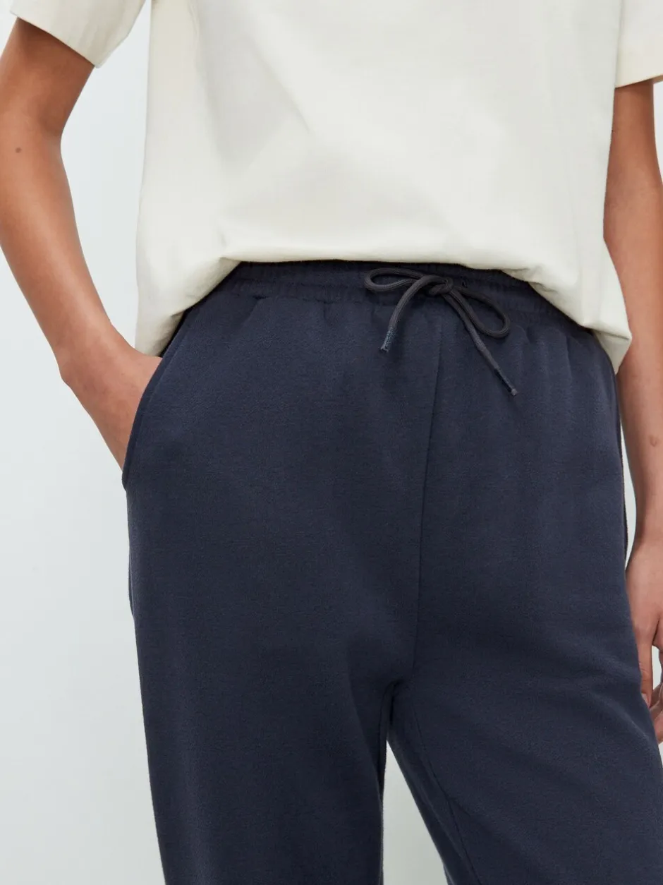 Leggings En Joggingbroeken*Next - Essentiële jersey joggingbroek met manchetten Marineblauw