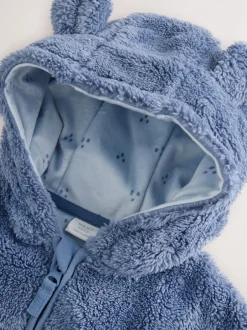 Jassen, Jacks En Kinderwagenpakjes|Jassen En Jacks*Next - Fleece Baby Jacket met ritssluiting (0mnd-2jr) Marineblauw
