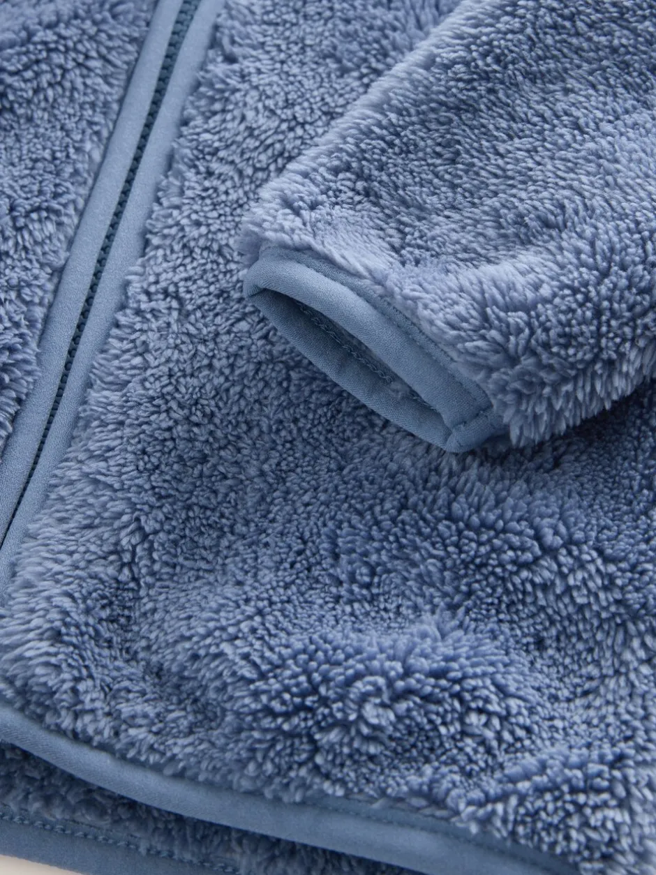 Jassen, Jacks En Kinderwagenpakjes|Jassen En Jacks*Next - Fleece Baby Jacket met ritssluiting (0mnd-2jr) Marineblauw