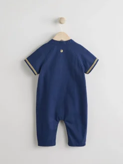 Rompertjes En Tuinbroeken|Next - Gelegenheidsrompertje voor baby's (0mnd -2jr) Marineblauw