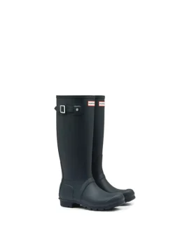 Laarzen*Hunter - originele hoge damesregenlaarzen Marineblauw