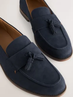 Schoenen|Formele Schoenen*Next - Instapper met kwastje Marineblauw