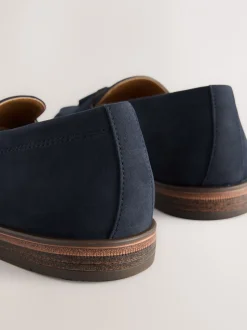 Schoenen|Formele Schoenen*Next - Instapper met kwastje Marineblauw