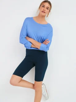 Shorts*Next - Jersey fietsshort Marineblauw