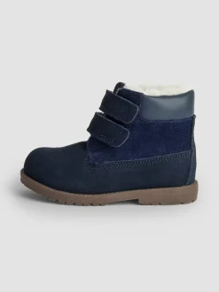 Boots*Jojo Maman Bébé - Leather Boots Marineblauw
