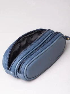 Zonnebril|Lakeland Leather Marineblauw - dubbele brillenkoker