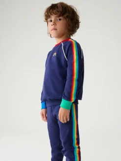 Joggingbroeken|Sweaters En Hoody´S|Little Bird by Jools Oliver Marineblauw - set van sweatshirt en joggingbroek