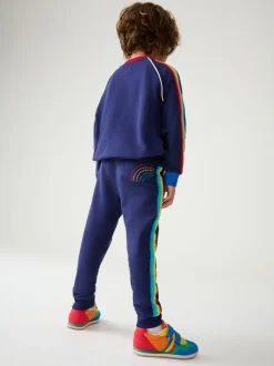 Joggingbroeken|Sweaters En Hoody´S|Little Bird by Jools Oliver Marineblauw - set van sweatshirt en joggingbroek