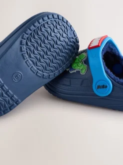 Pantoffels|Nachtkleding En Pyjama's|Next Marineblauw - Marvel Slipper Clogs