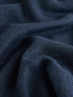 Kostuums En Werkkleding|Broeken*Next - N. Premium visgraat culottes met wol Marineblauw