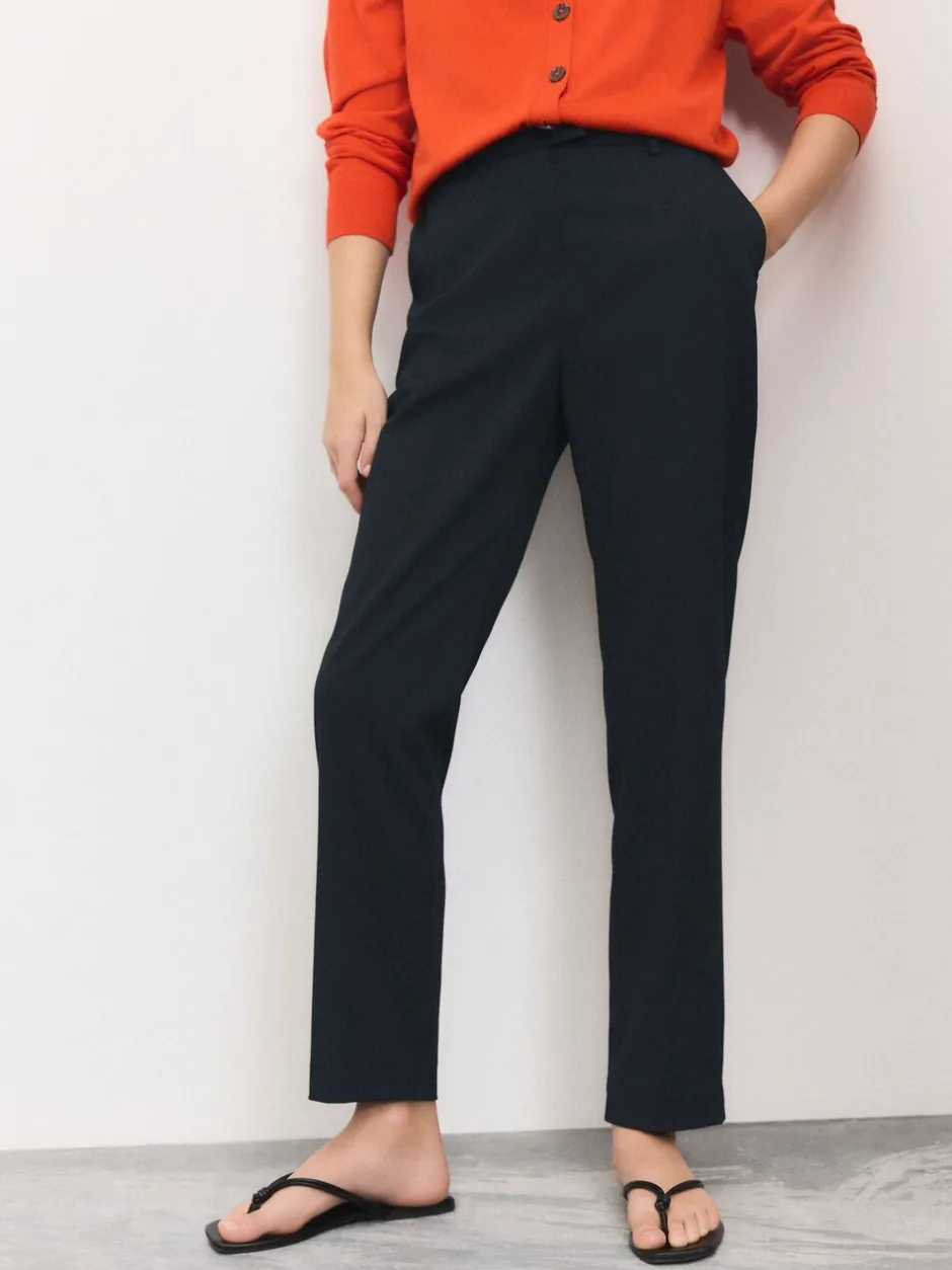 Kostuums En Werkkleding*Next - Op maat gesneden smalle broek Marineblauw