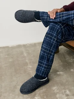 Pantoffels|Loungewear|Next Marineblauw - Patterned Slippers