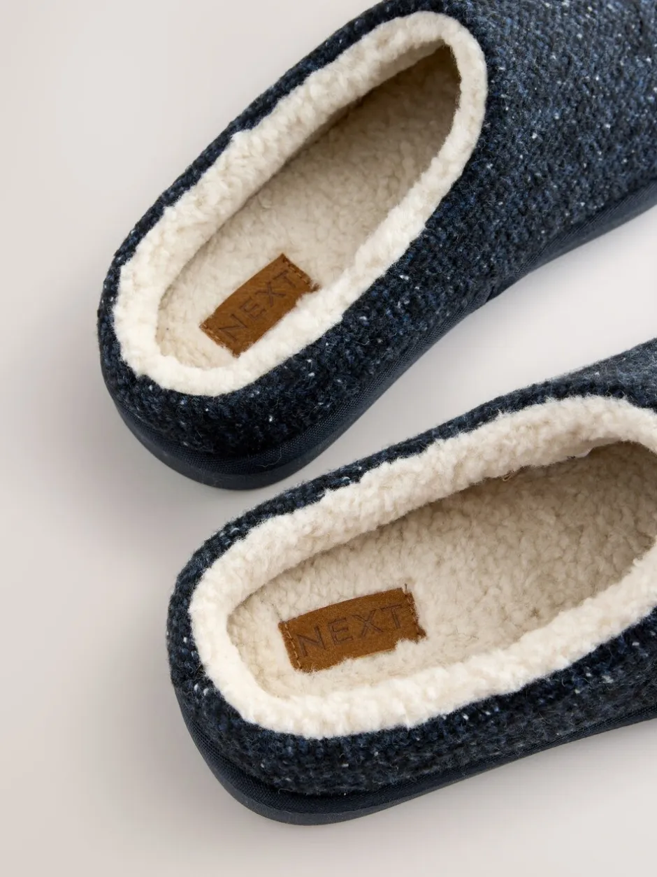 Pantoffels|Loungewear|Next Marineblauw - Patterned Slippers