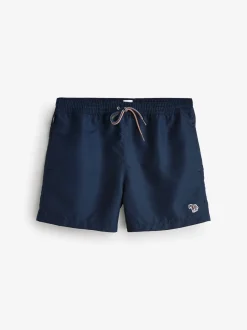 Badkleding*PS Paul Smith - Logo Shorts Marineblauw