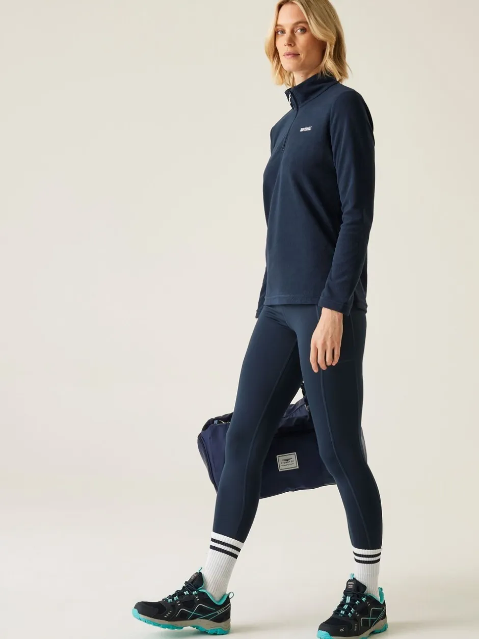 Sportkleding*Regatta Marineblauw - Sweethart fleece met rits bij de hals