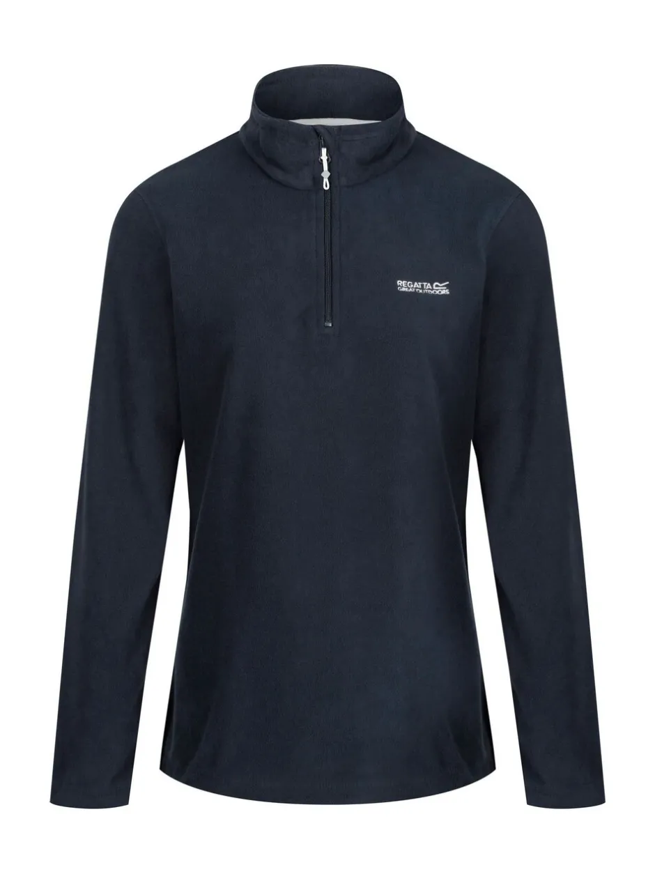 Sportkleding*Regatta Marineblauw - Sweethart fleece met rits bij de hals
