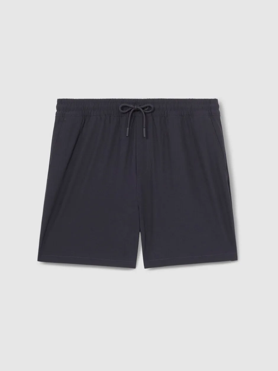 Badkleding|Reiss Marineblauw - Cliff Zwembroek met trekkoord