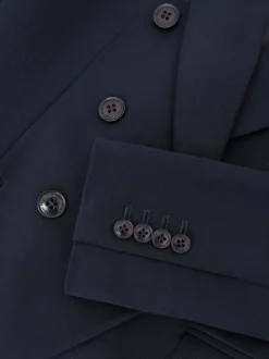 Kostuums En Werkkleding|Jassen En Jacks*Reiss - Gabi Double-Breasted Suit Blazer Marineblauw