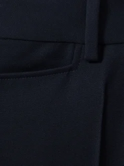 Broeken|Kostuums En Werkkleding*Reiss - Gabi kostuumbroek met uitlopende pijpen Marineblauw