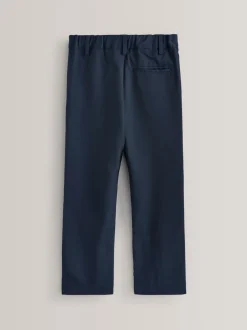 Schoolkleding|Broeken En Chino's*Next - Schoolbroek met rechte pijpen (3-17jaar) Marineblauw