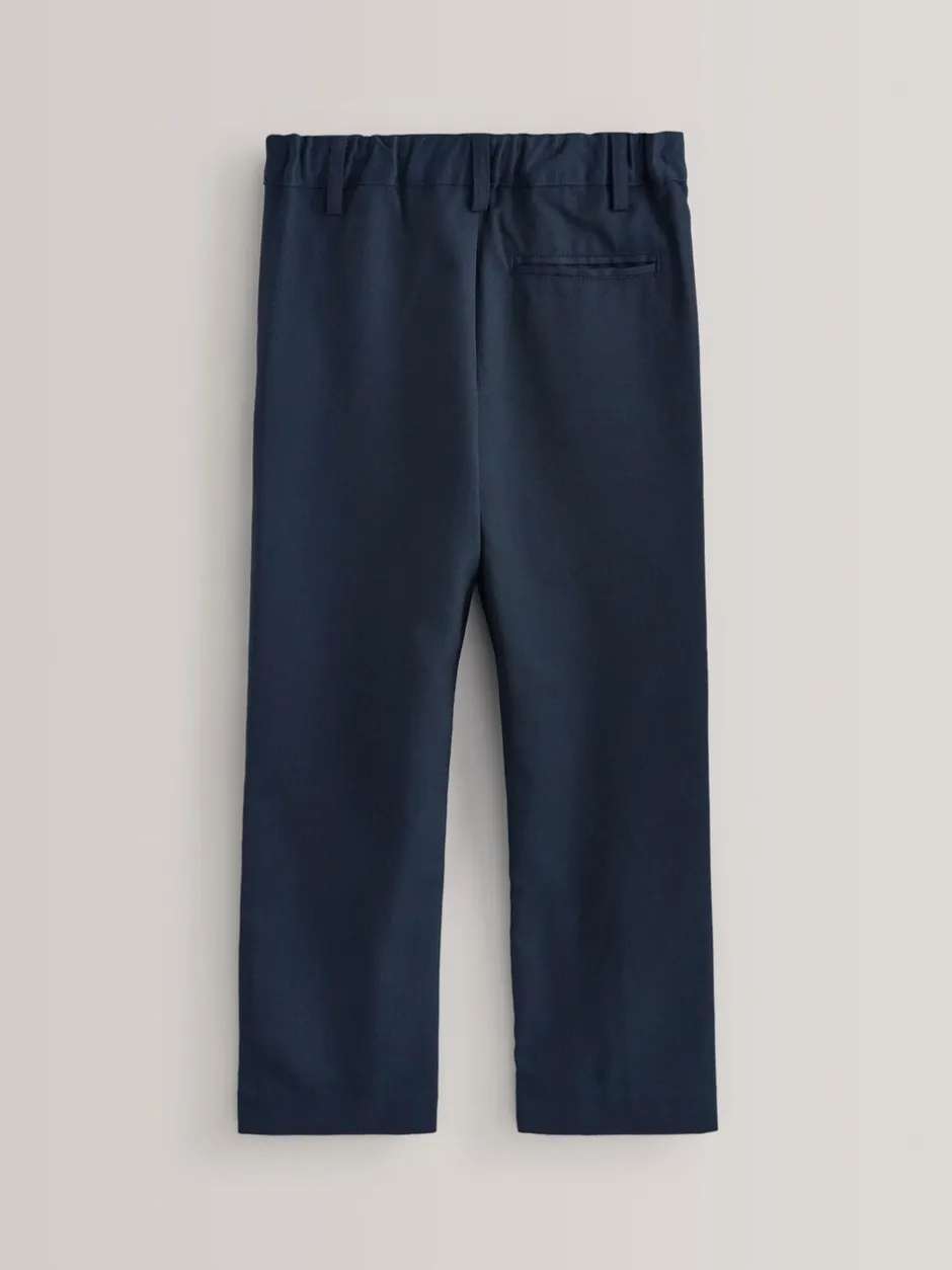 Schoolkleding|Broeken En Chino's*Next - Schoolbroek met rechte pijpen (3-17jaar) Marineblauw