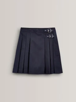 Shorts En Rokken|Next Marineblauw - Schoolkilt (3 - 16 jr)