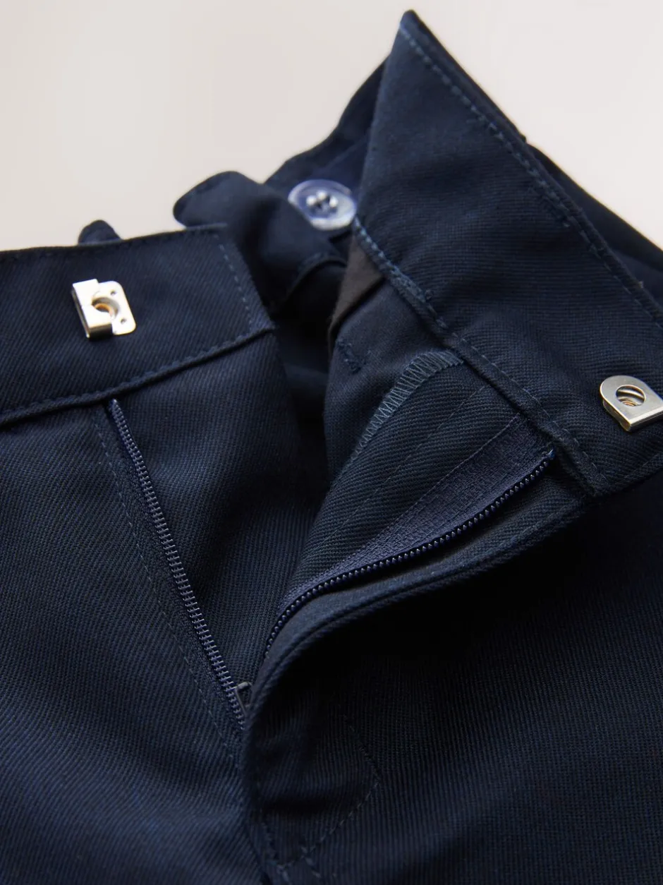 Shorts*Next - Schoolshorts zonder plooien (3-14jr) Marineblauw