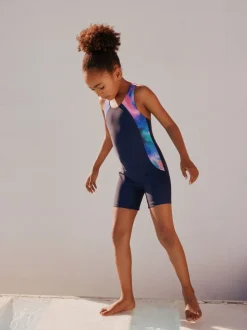 Badkleding*Next Marineblauw - Short Performance Swimsuit (3-16yrs)