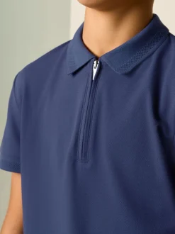 Shorts*Next - Short Sleeve Polo Shirt and Shorts Set (3-16yrs) Marineblauw