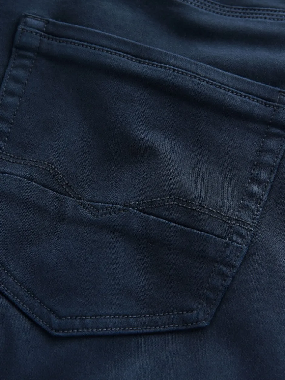 Jeans*Next Marineblauw - Slim Fit - Comfortabele stretchjeans