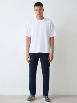 Jeans*Next Marineblauw - Slim Fit - Comfortabele stretchjeans