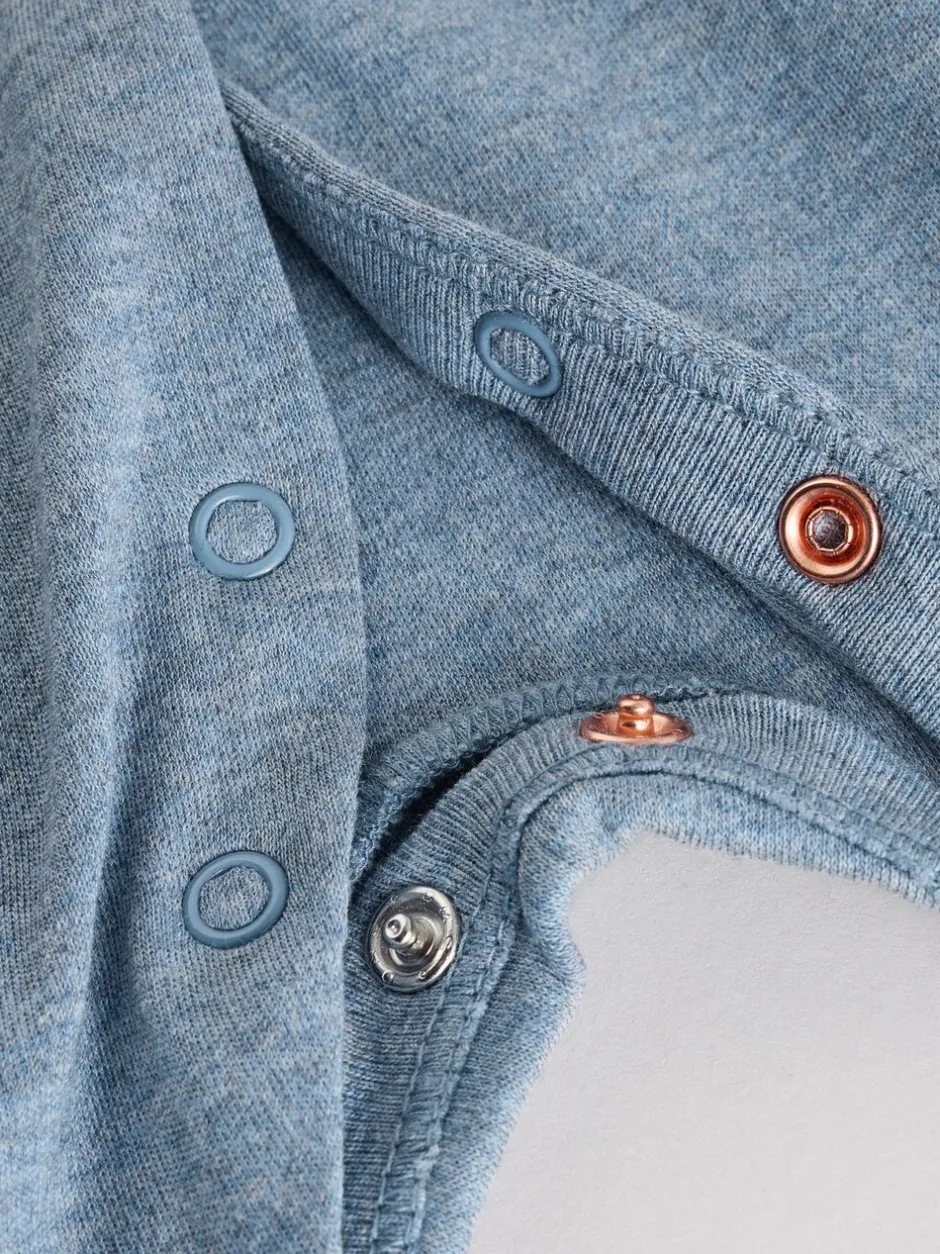 Gelegenheidskleding|Babypakjes En Babypyjama's*Next Marineblauw - Slimme baby pyjama met strik stropdas (0mnd-2jr)
