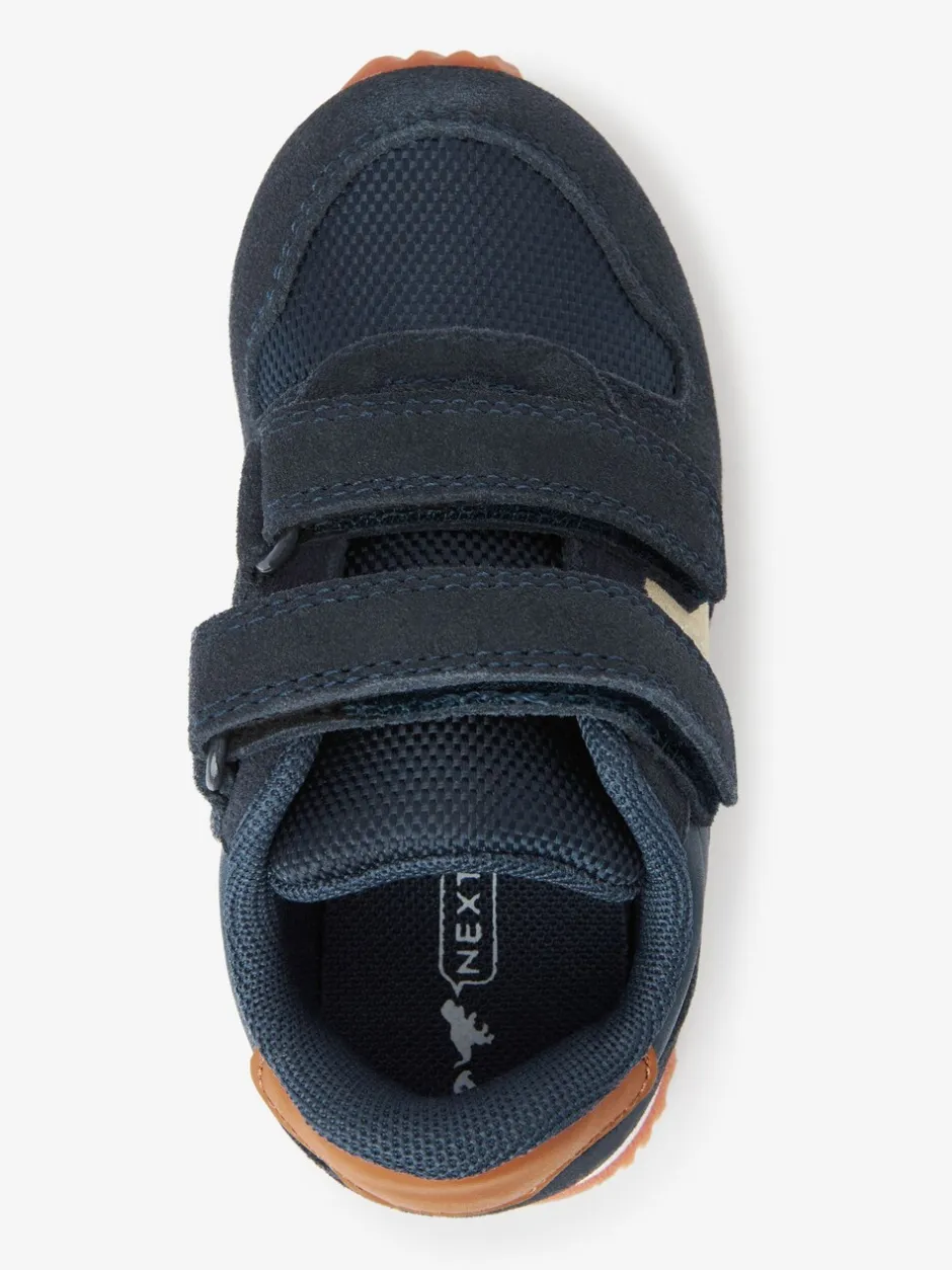Babyschoenen|Next - Sneakers met dubbele bandjes Marineblauw
