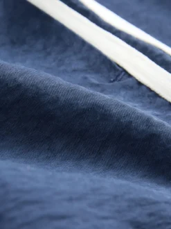 Shorts|Next Marineblauw - Sportshort met contrasterende Streep