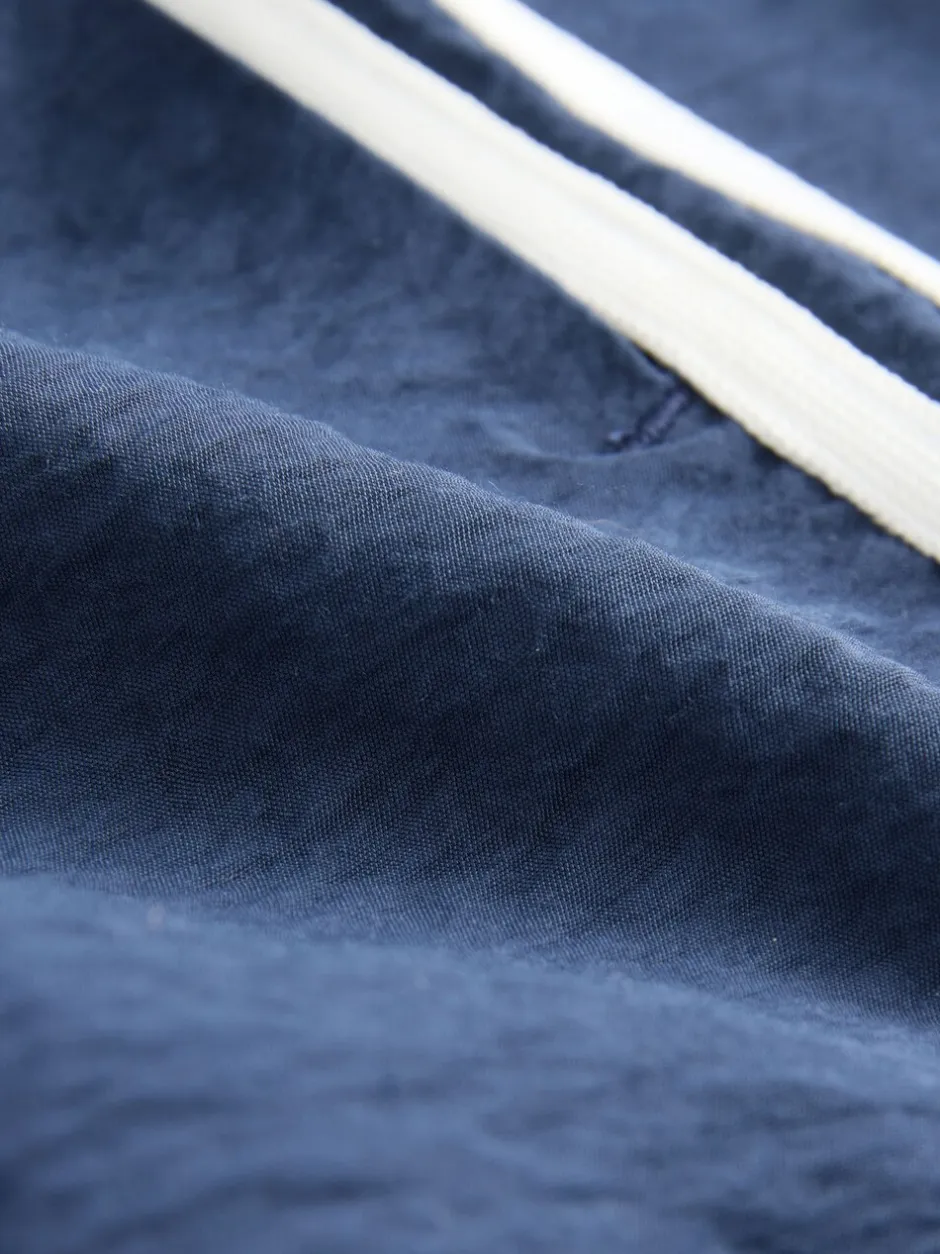 Shorts|Next Marineblauw - Sportshort met contrasterende Streep