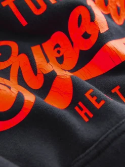 Sweaters En Hoody´S|Superdry - hoodie met logo Marineblauw