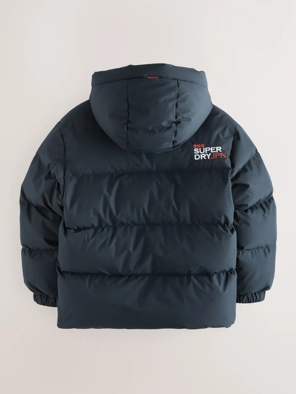 Jassen, Jacks En Kinderwagenpakjes|Jassen En Jacks*Superdry - Sports pufferjas Marineblauw