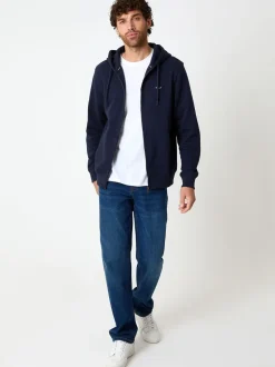 Sweaters En Hoody´S|Sweaters En Hoody´S|Threadbare - - Hoodie met rits Marineblauw