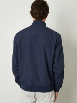 Jassen En Jacks*Threadbare - Harrington jack met ritssluiting Marineblauw