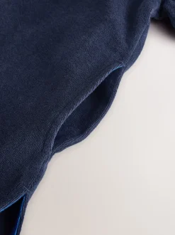 Badkleding|Next - Towelling Poncho (3-16yrs) Marineblauw