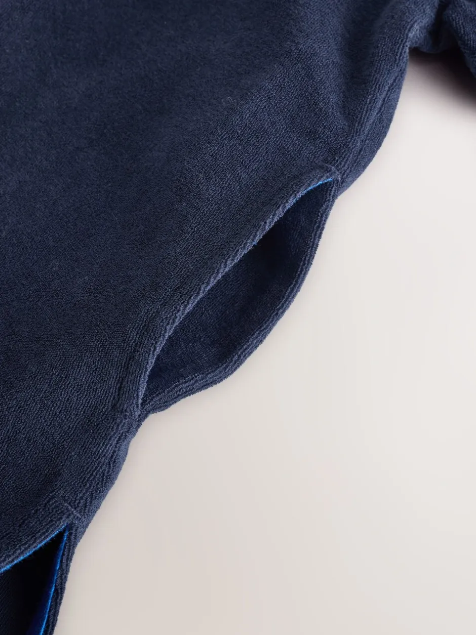 Badkleding|Next - Towelling Poncho (3-16yrs) Marineblauw