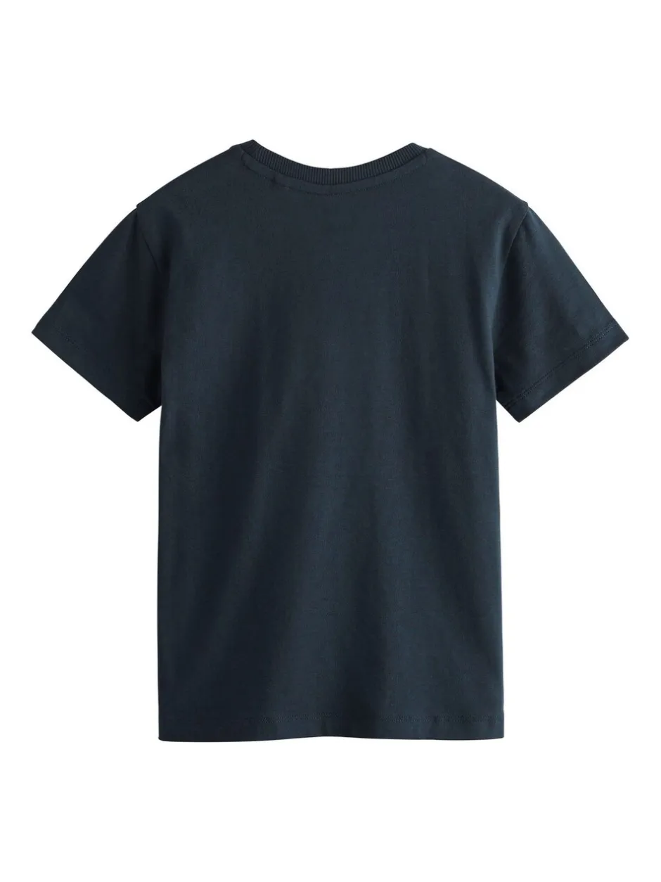 T-Shirts|Tops|Next Marineblauw - T-shirt met korte mouwen (3-16jr)