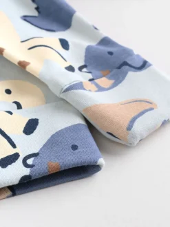 Multipacks|Babypakjes En Babypyjama's|Next - Verpakking van 4 baby pyjama's met tweewegrits (0mnd -2jr) Marineblauw