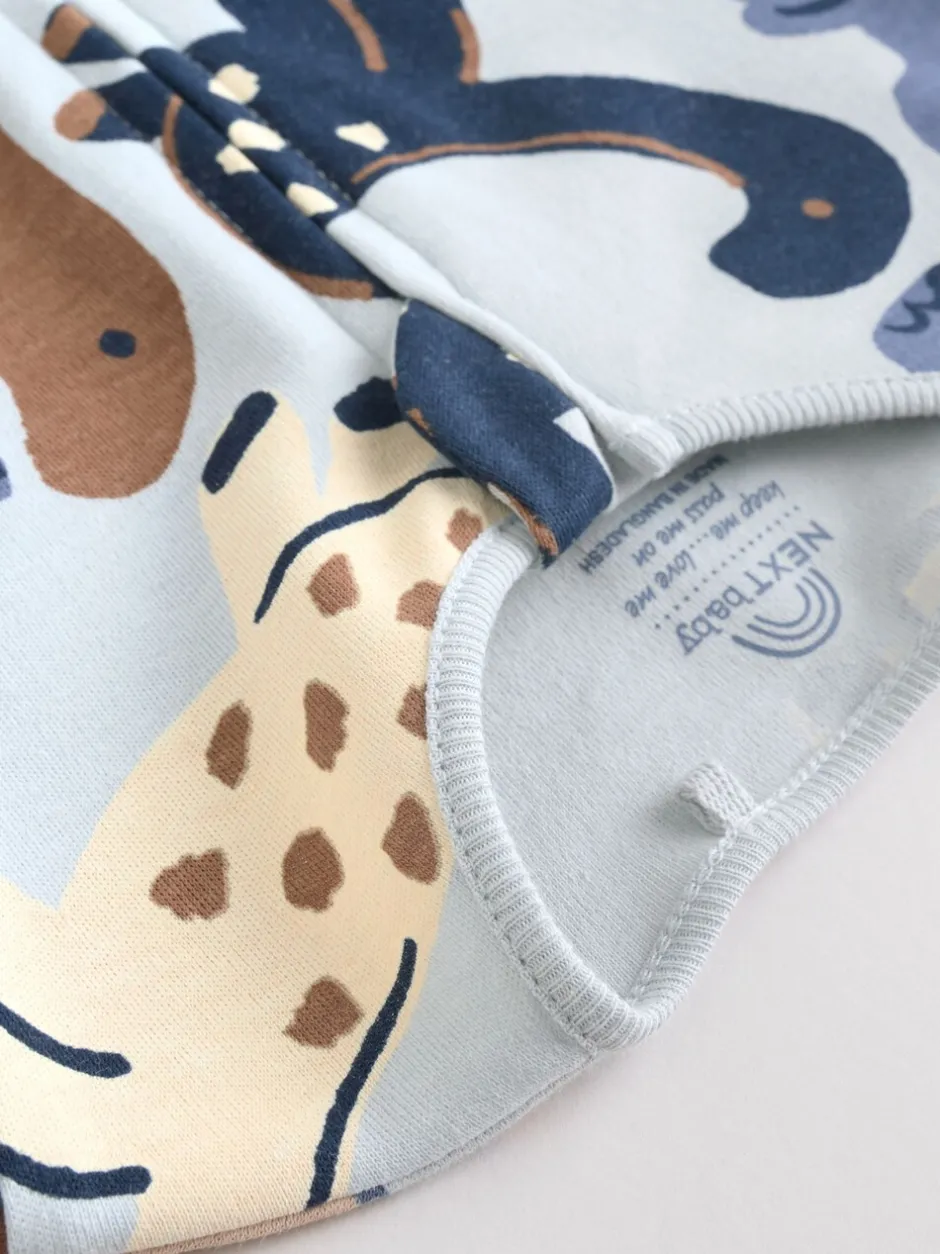 Multipacks|Babypakjes En Babypyjama's|Next - Verpakking van 4 baby pyjama's met tweewegrits (0mnd -2jr) Marineblauw