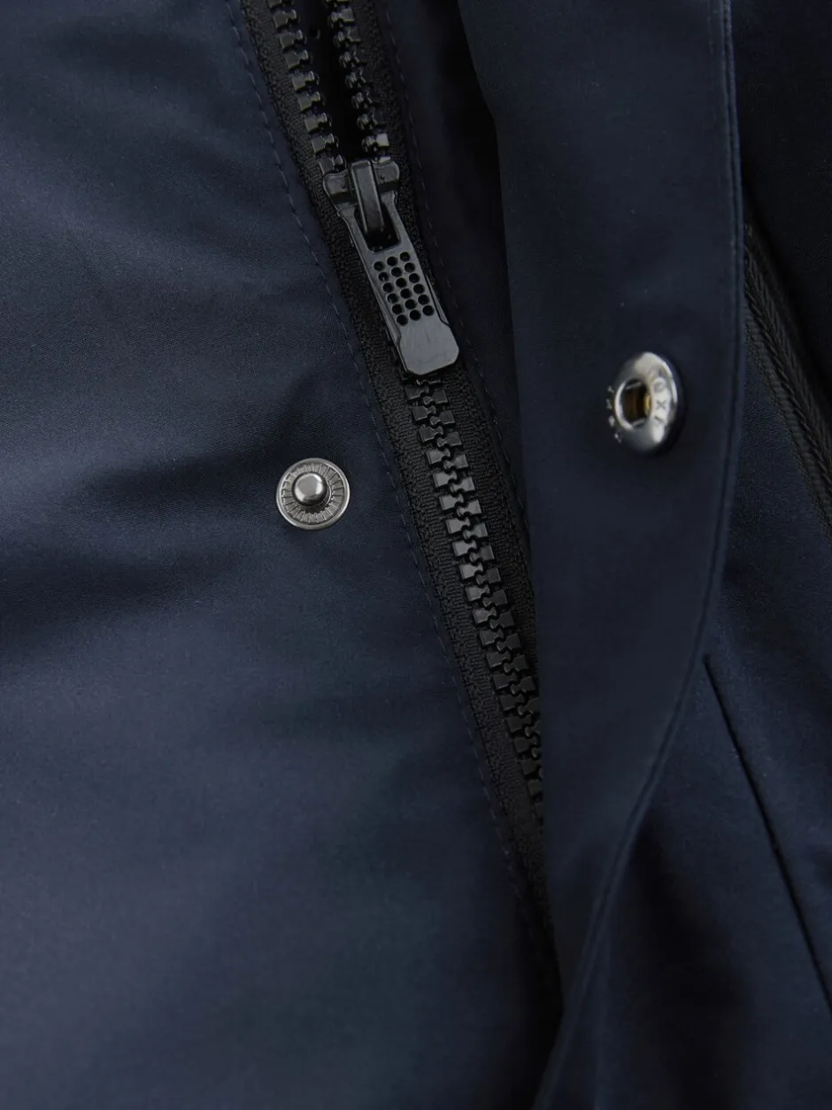 Schoolkleding|Jassen En Jacks|Next - Waterdichte parkajas (3-17jr) Marineblauw