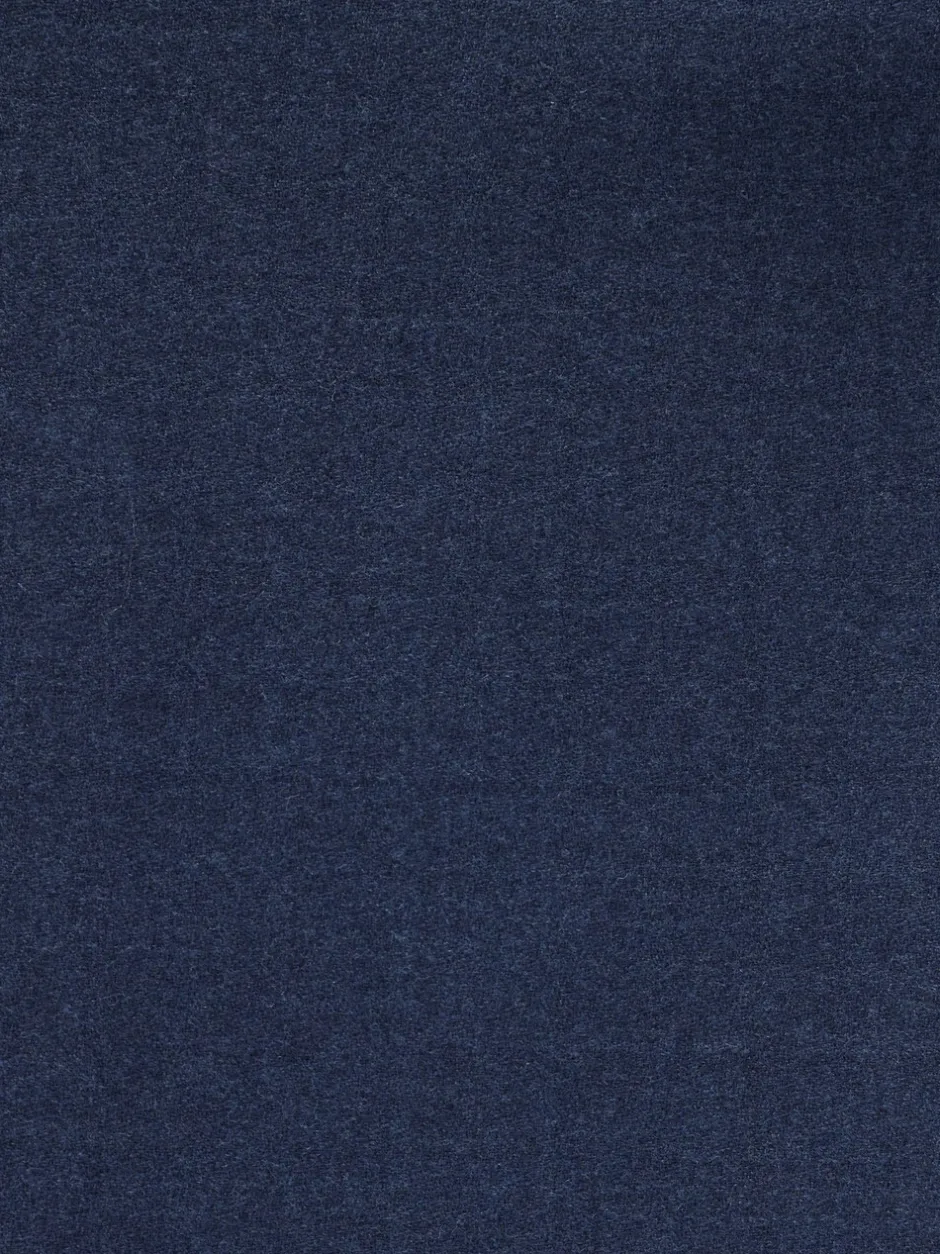 Formele Broek|Next - Wollen Rijke Slim Textuur Broek Met Zijverstellers Marineblauw