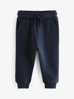 Jeans En Joggingbroeken|Next Marineblauw - Zacht aanvoelende jersey joggingbroek (3 mnd-7 jr)