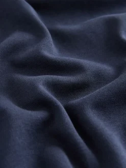 Pyjama's|Loungewear|self. - Pyjama met korte mouwen Marineblauw gestreept